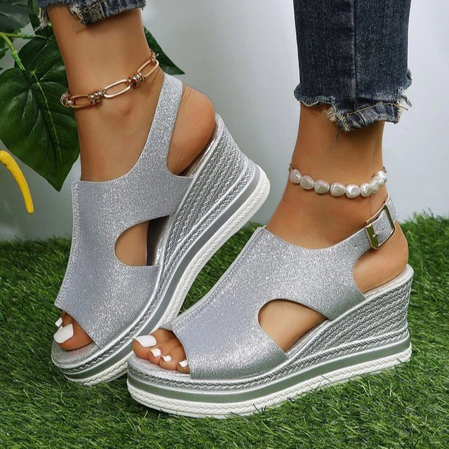Maeve | Wedge Sandals