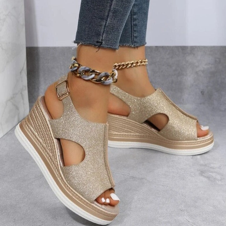Maeve | Wedge Sandals