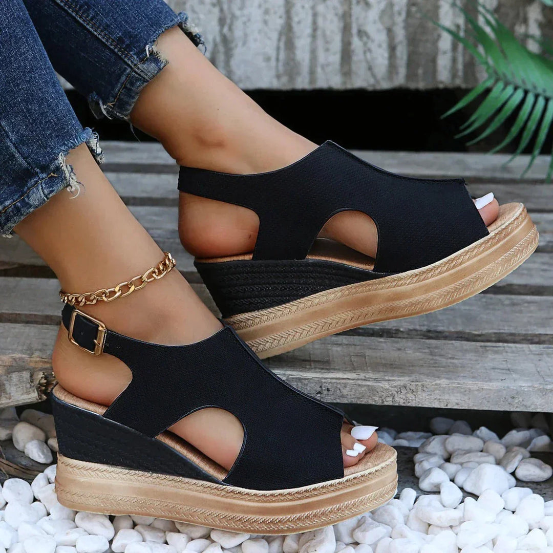 Maeve | Wedge Sandals